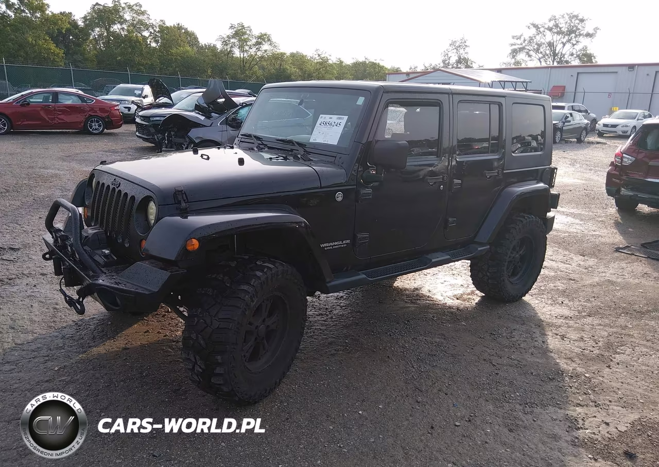2008 Jeep Wrangler Unlimited Sahara VIN:1J4GA59198L503440 - 2