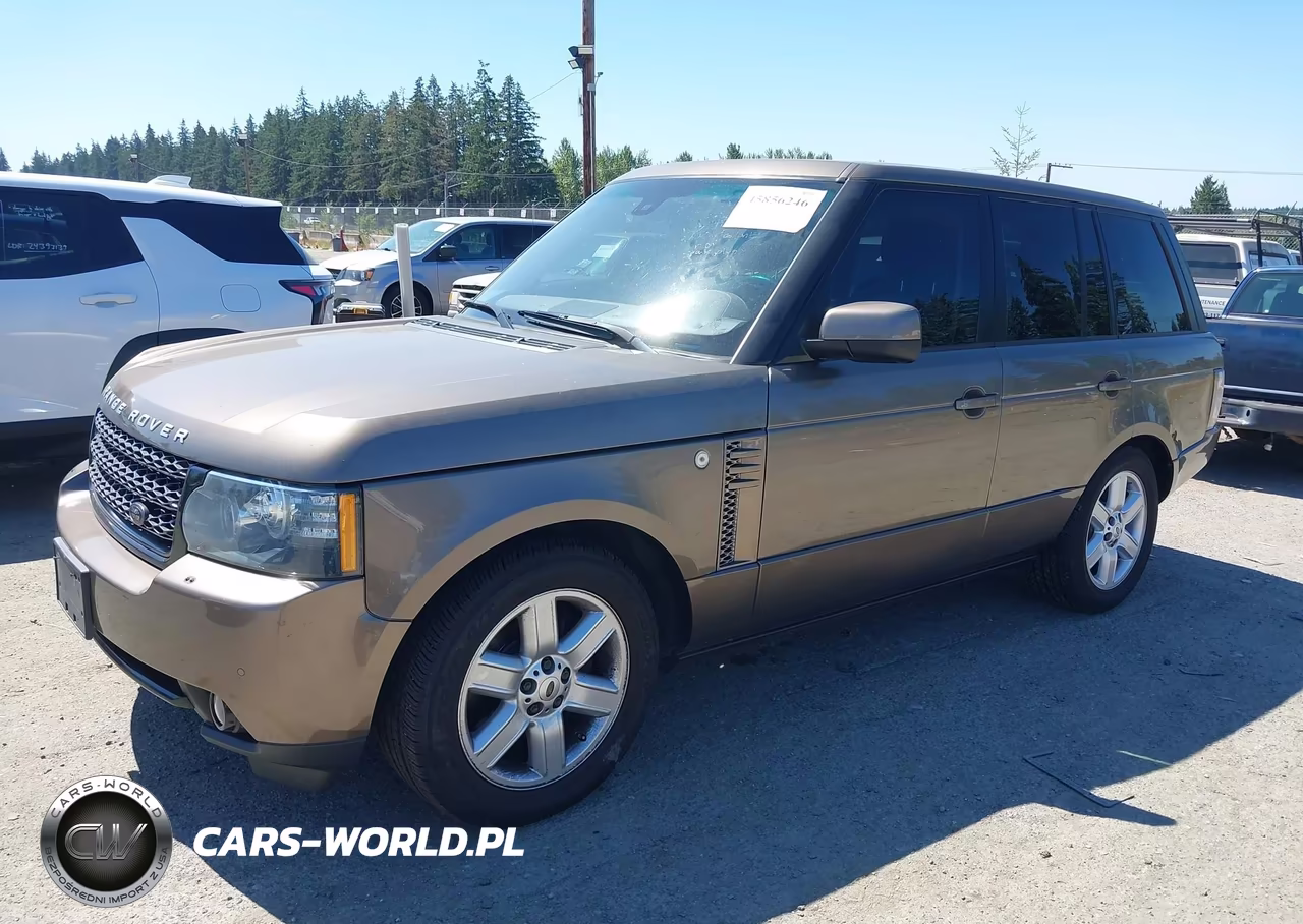 2012 Land Rover Range Rover Hse VIN:SALME1D40CA372869 - 2