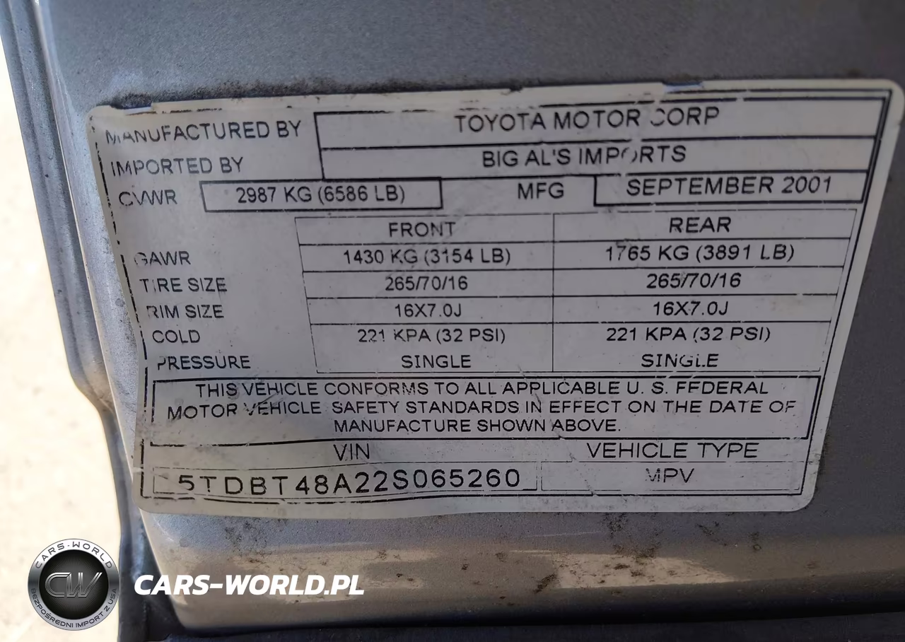 2005 Toyota Sequoia Sr5 V8 VIN:5TDZT34A95S242373 - 9