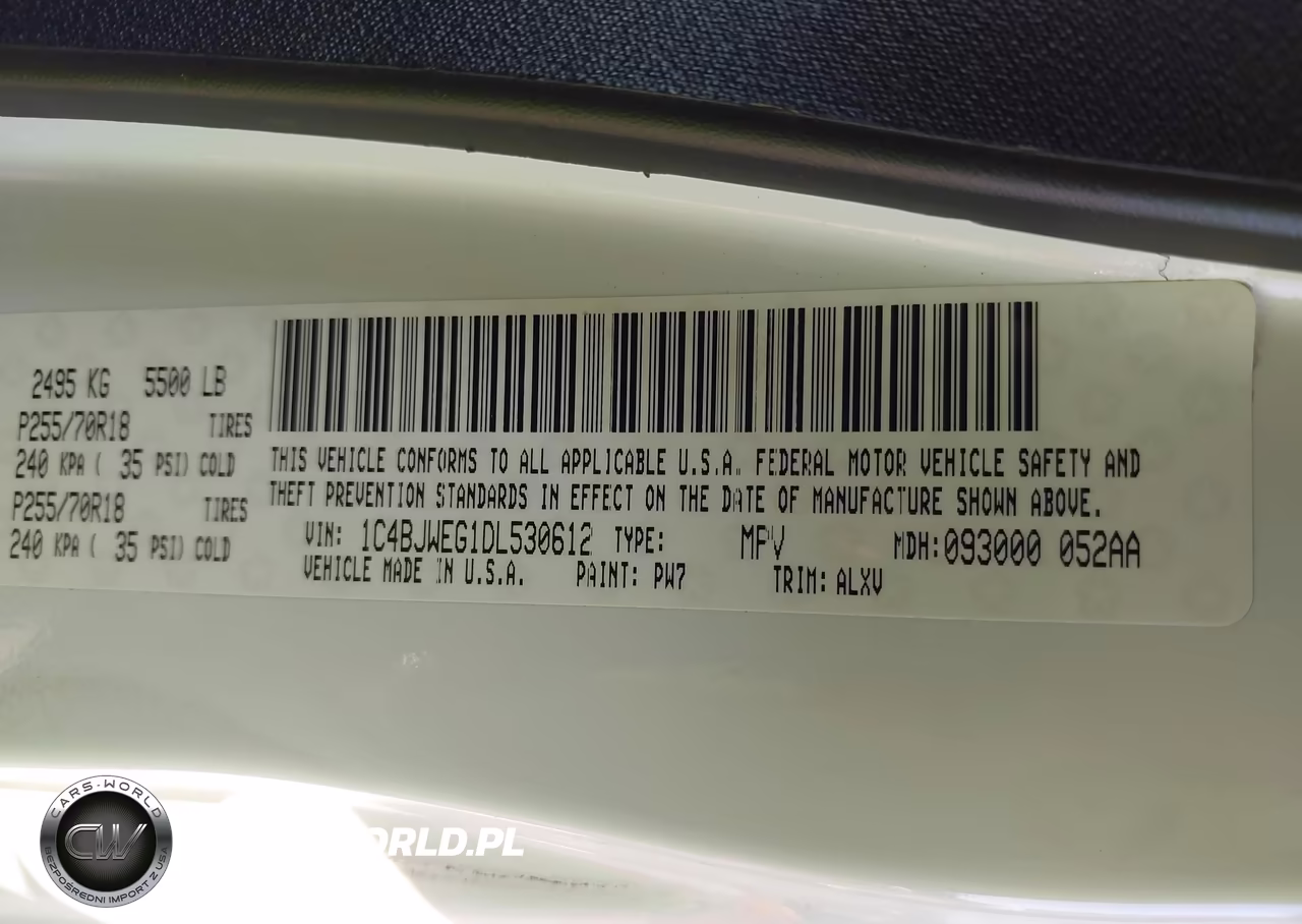 2013 Jeep Wrangler Unlimited Sahara VIN:1C4BJWEG1DL530612 - 9