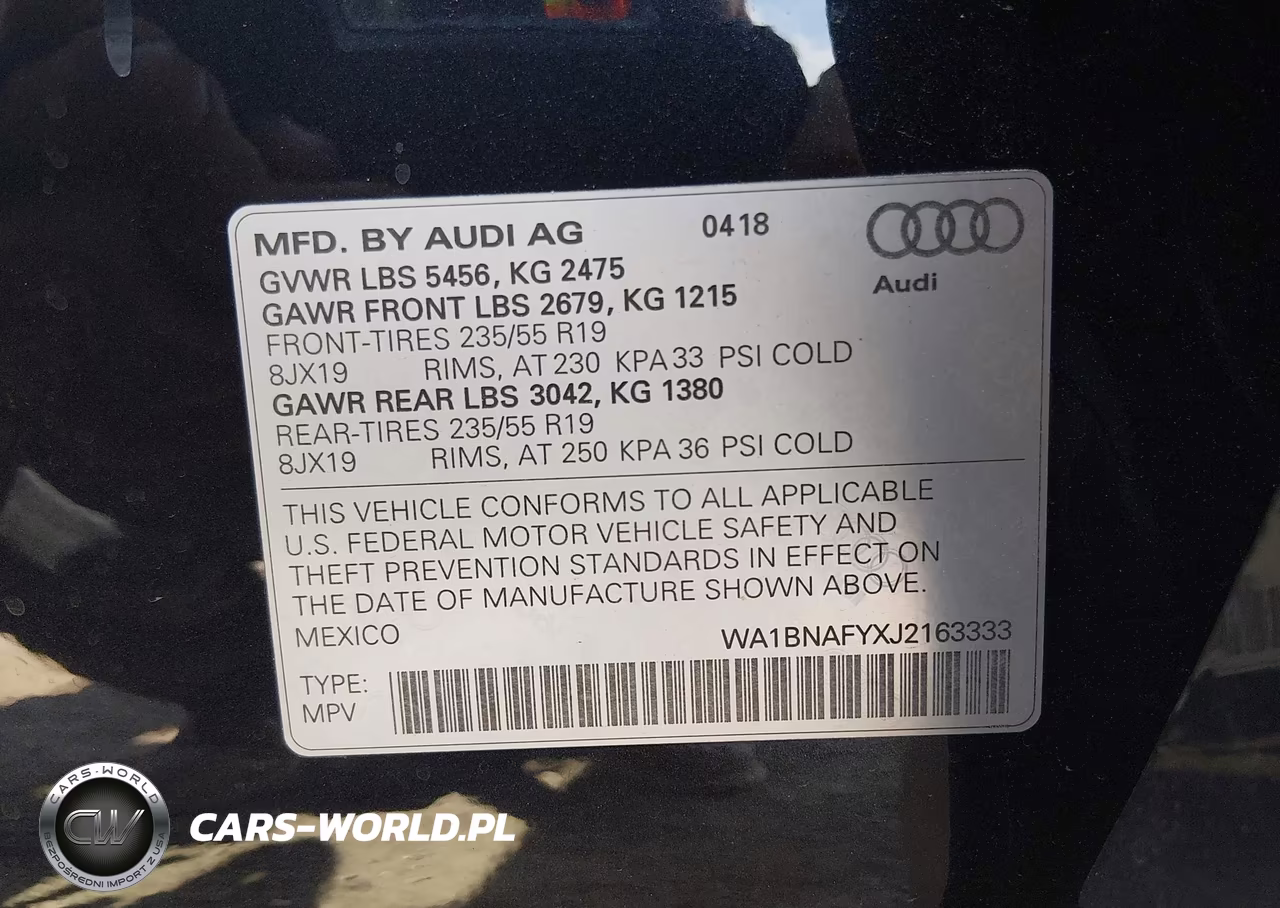 2018 Audi Q5 2.0T Premium-2.0T Tech Premium VIN:WA1BNAFYXJ2163333 - 9