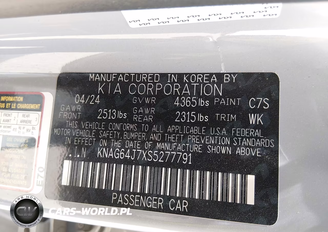 2025 Kia K5 Gt-Line VIN:KNAG64J7XS5277791 - 9