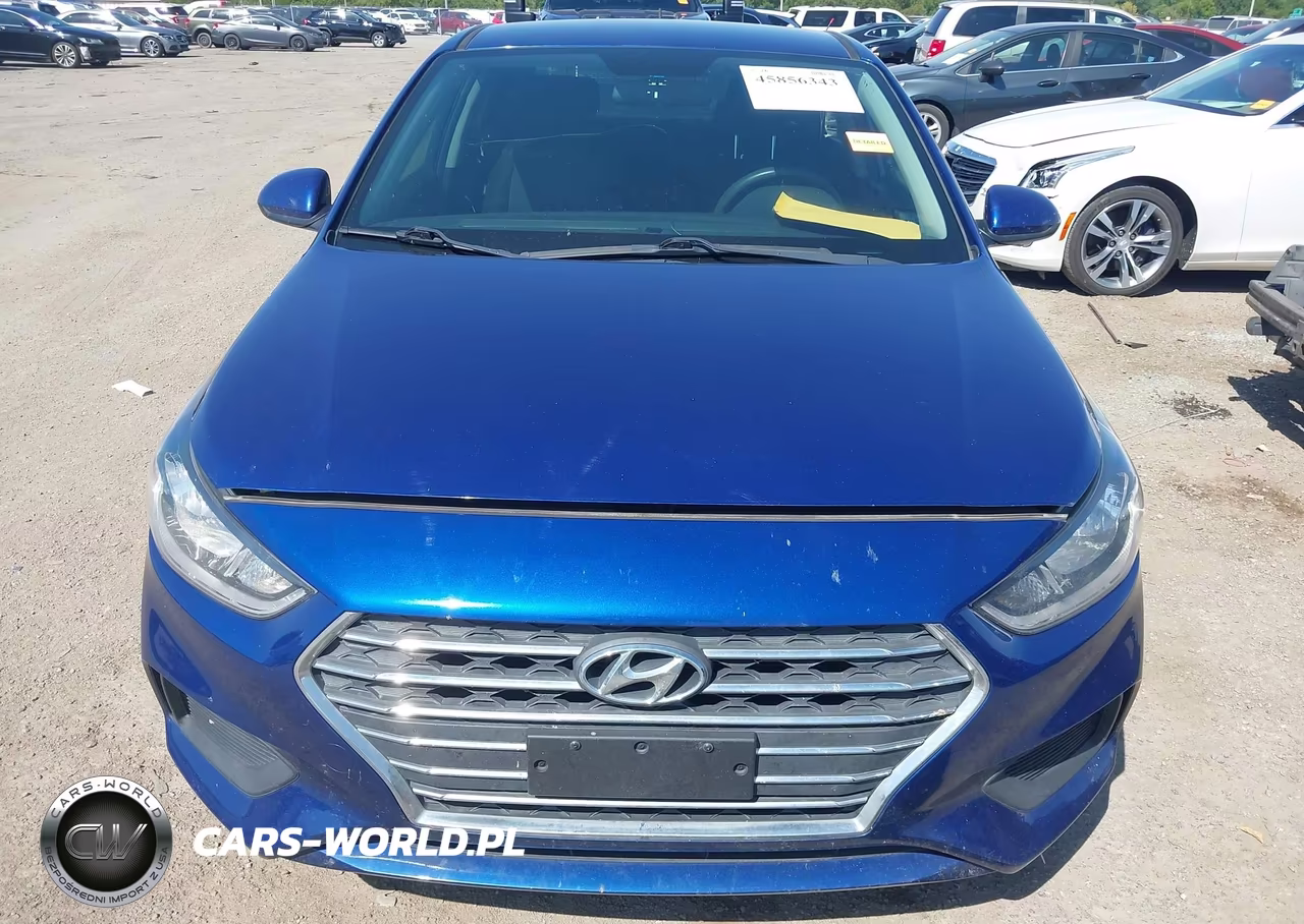 2022 Hyundai Accent Se VIN:3KPC24A69NE167571 - 12