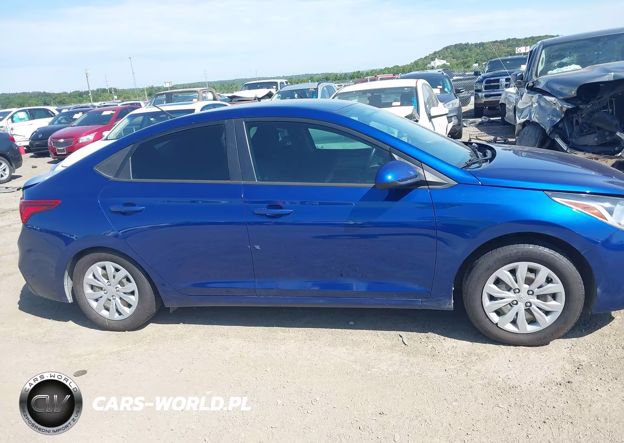 2022 Hyundai Accent Se VIN:3KPC24A69NE167571 - 13