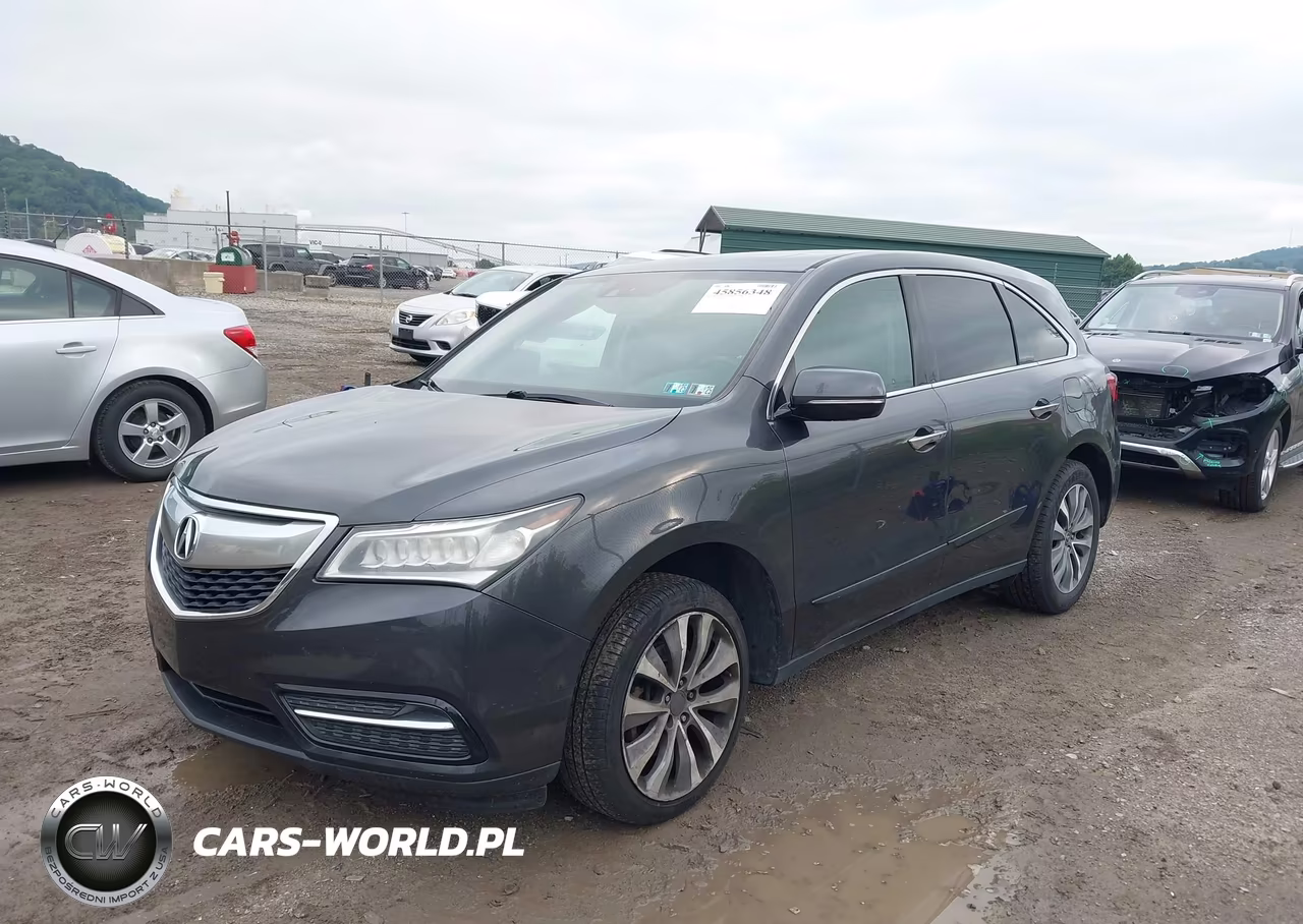 2014 Acura Mdx Technology Package VIN:5FRYD4H4XEB041653 - 2