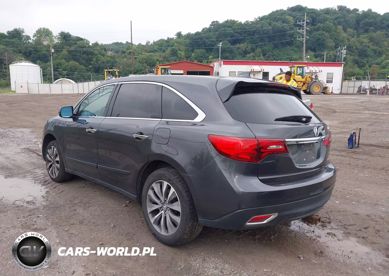 2014 Acura Mdx Technology Package VIN:5FRYD4H4XEB041653 - 3