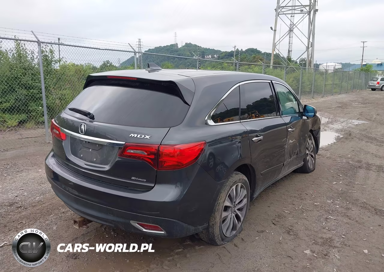 2014 Acura Mdx Technology Package VIN:5FRYD4H4XEB041653 - 4