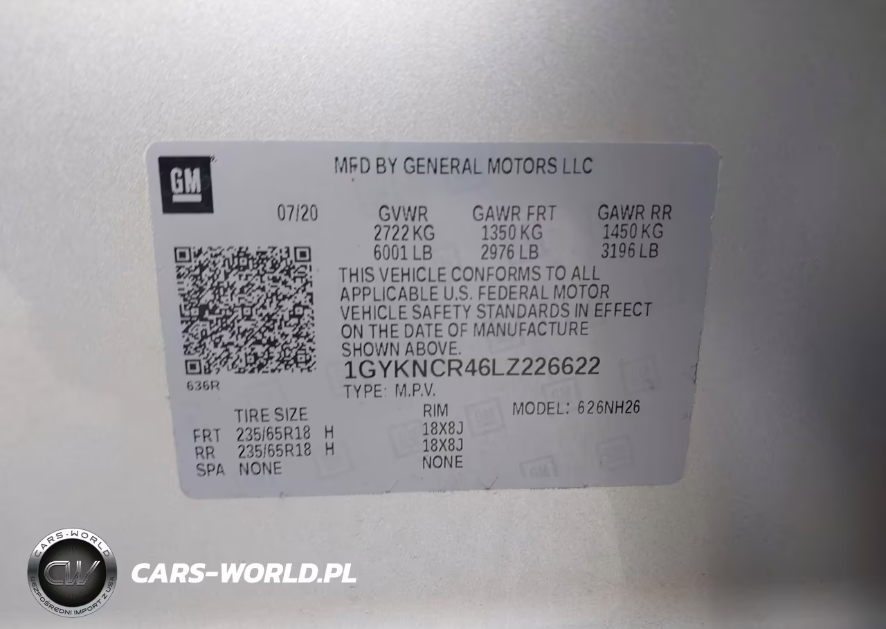 2020 Cadillac Xt5 Fwd Premium Luxury VIN:1GYKNCR46LZ226622 - 9