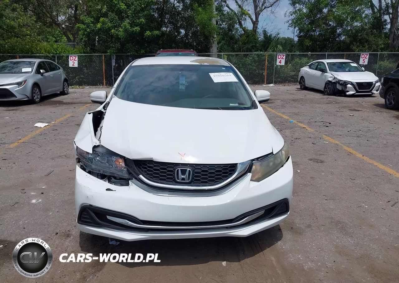2014 Honda Civic Lx VIN:19XFB2F59EE029417 - 12