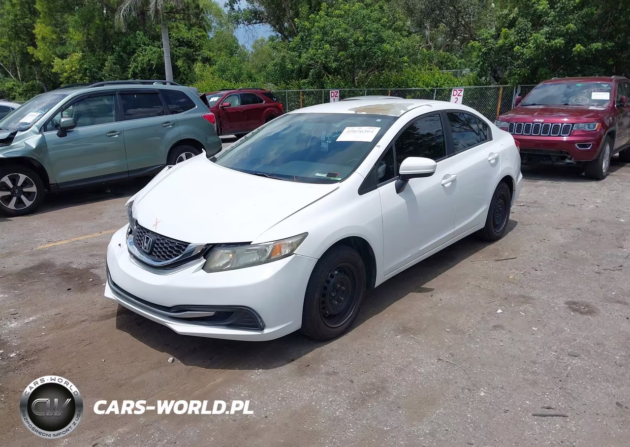 2014 Honda Civic Lx VIN:19XFB2F59EE029417 - 2