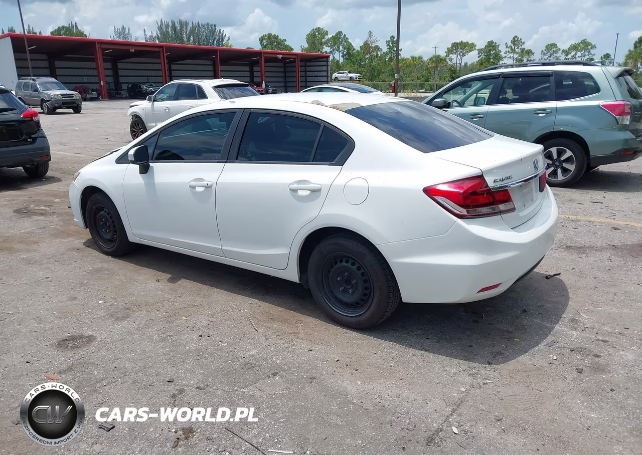2014 Honda Civic Lx VIN:19XFB2F59EE029417 - 3
