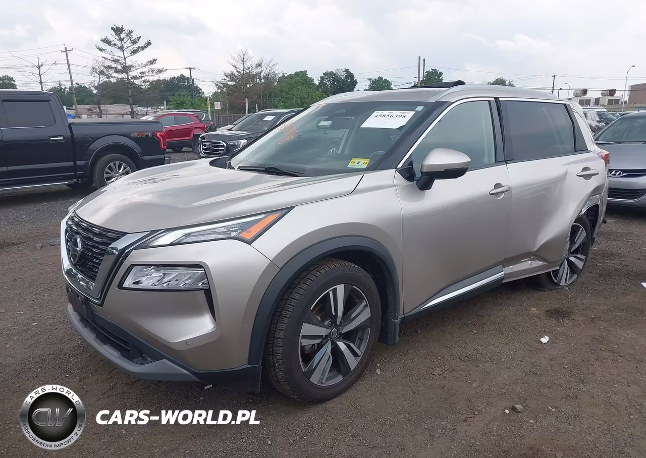 2021 Nissan Rogue Sl Intelligent Awd VIN:JN8AT3CB3MW232528 - 2