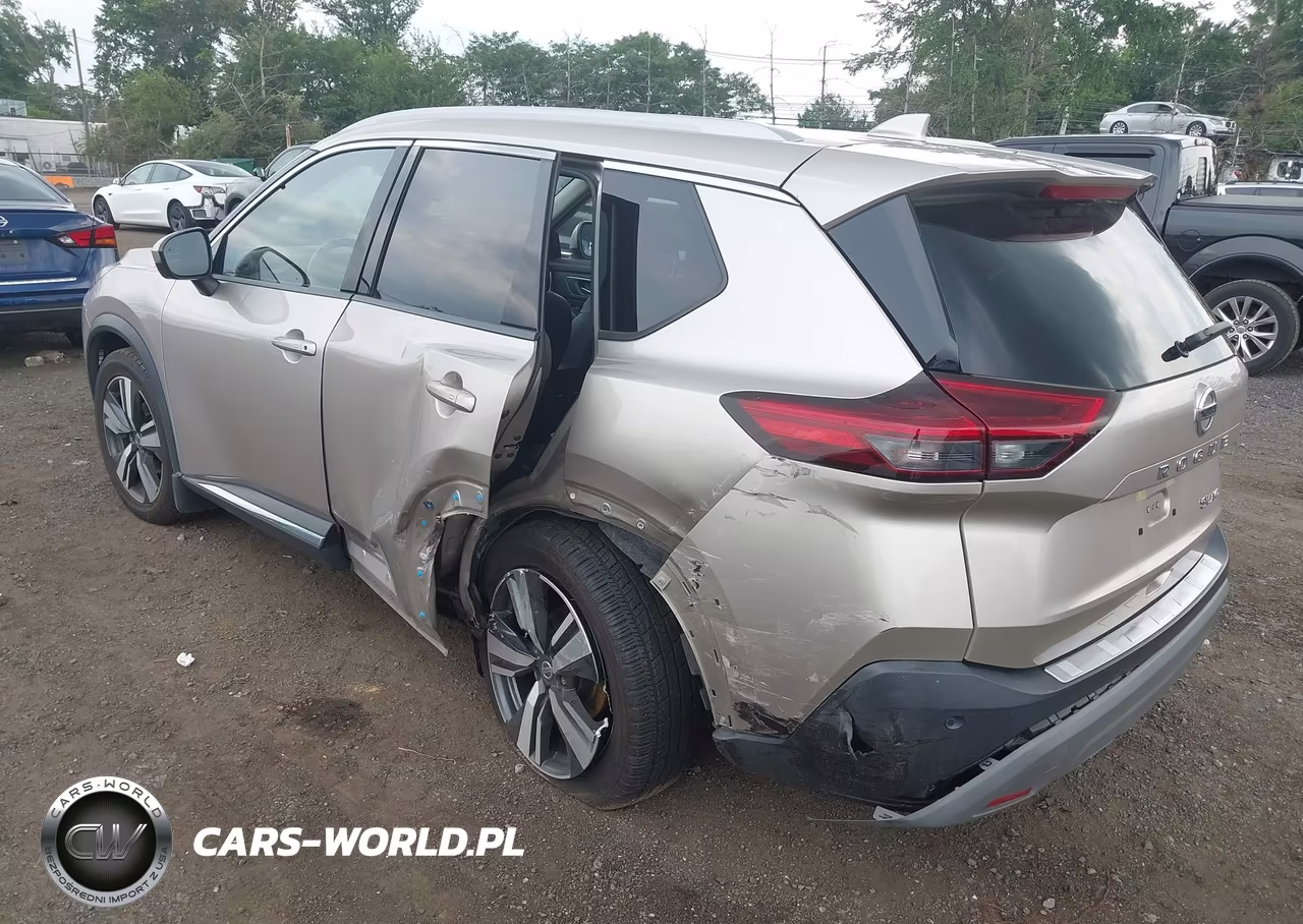 2021 Nissan Rogue Sl Intelligent Awd VIN:JN8AT3CB3MW232528 - 3