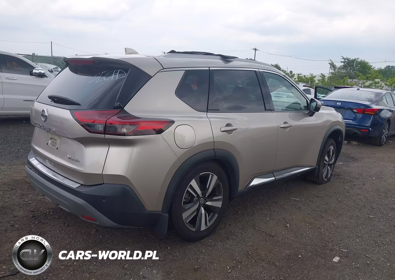 2021 Nissan Rogue Sl Intelligent Awd VIN:JN8AT3CB3MW232528 - 4