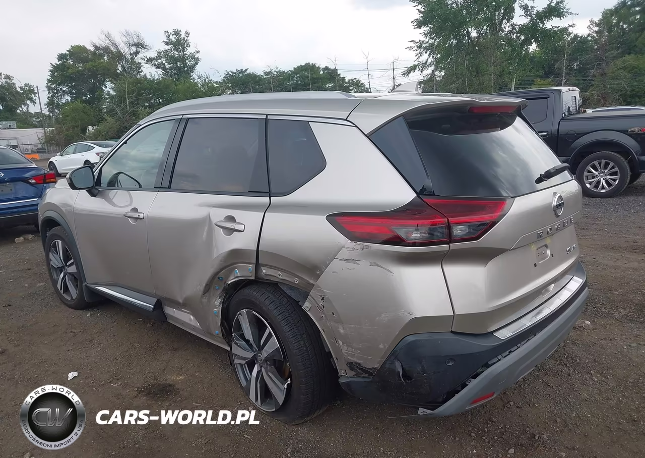 2021 Nissan Rogue Sl Intelligent Awd VIN:JN8AT3CB3MW232528 - 6