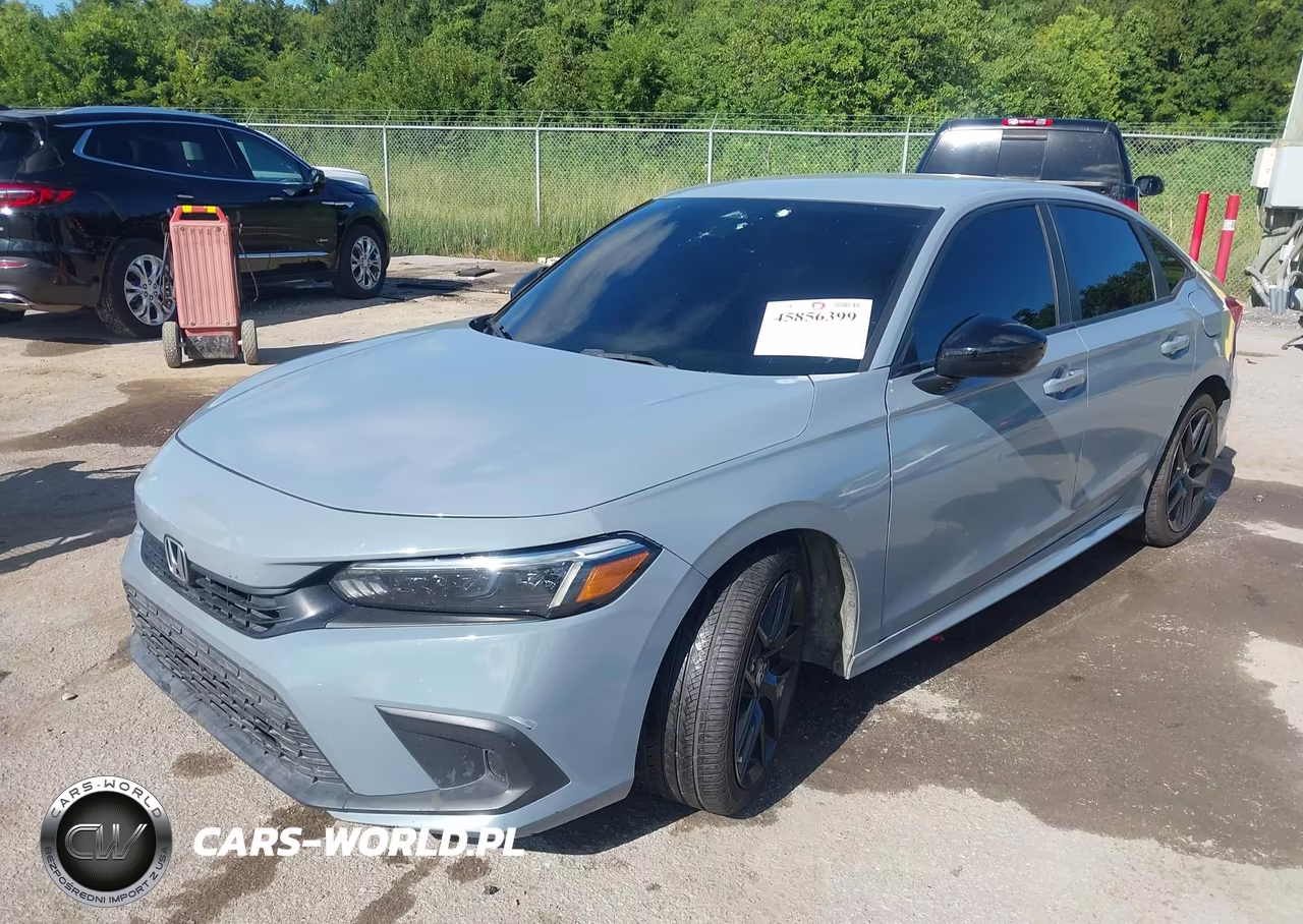 2022 Honda Civic Sport VIN:2HGFE2F53NH529070 - 2