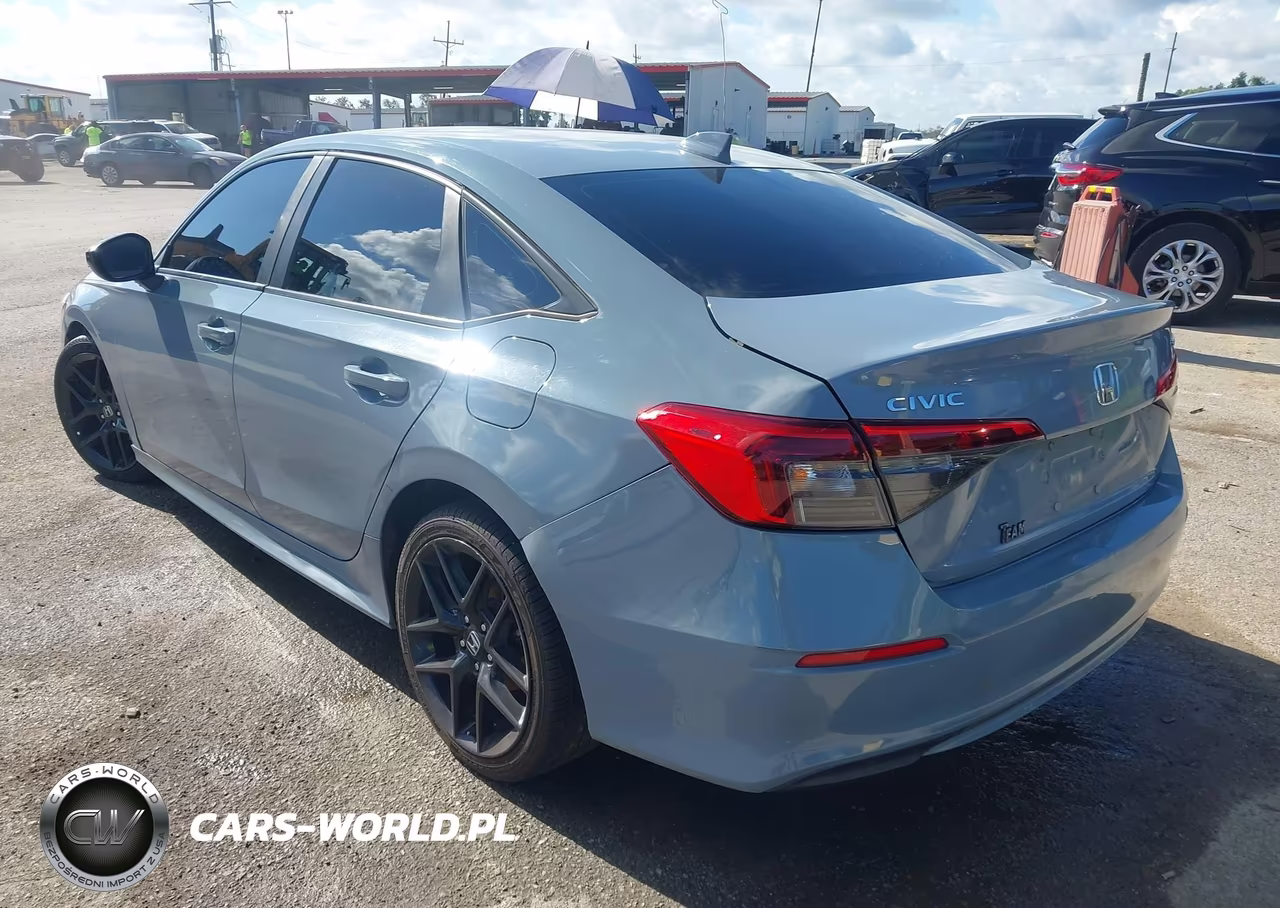 2022 Honda Civic Sport VIN:2HGFE2F53NH529070 - 3