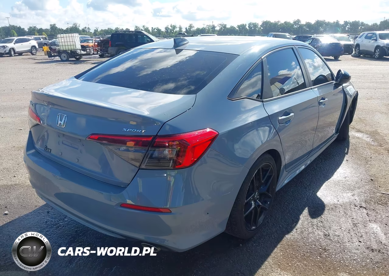 2022 Honda Civic Sport VIN:2HGFE2F53NH529070 - 4