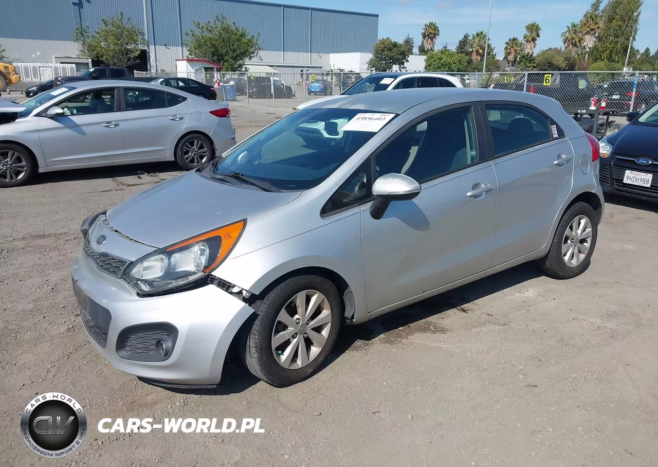 2012 Kia Rio5 Ex VIN:KNADN5A32C6033122 - 2