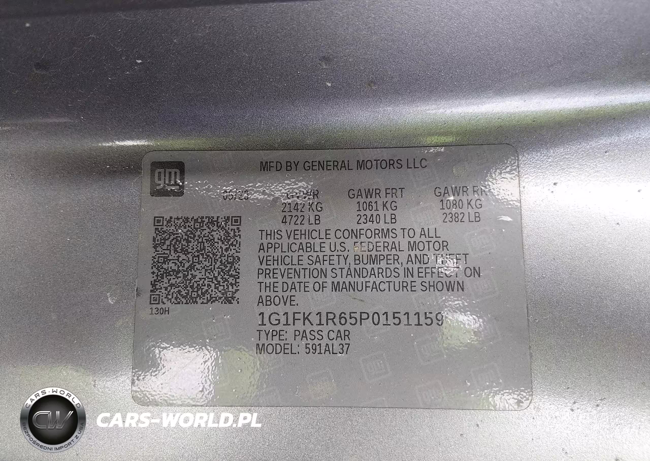 2023 Chevrolet Camaro Rwd Zl1 VIN:1G1FK1R65P0151159 - 9