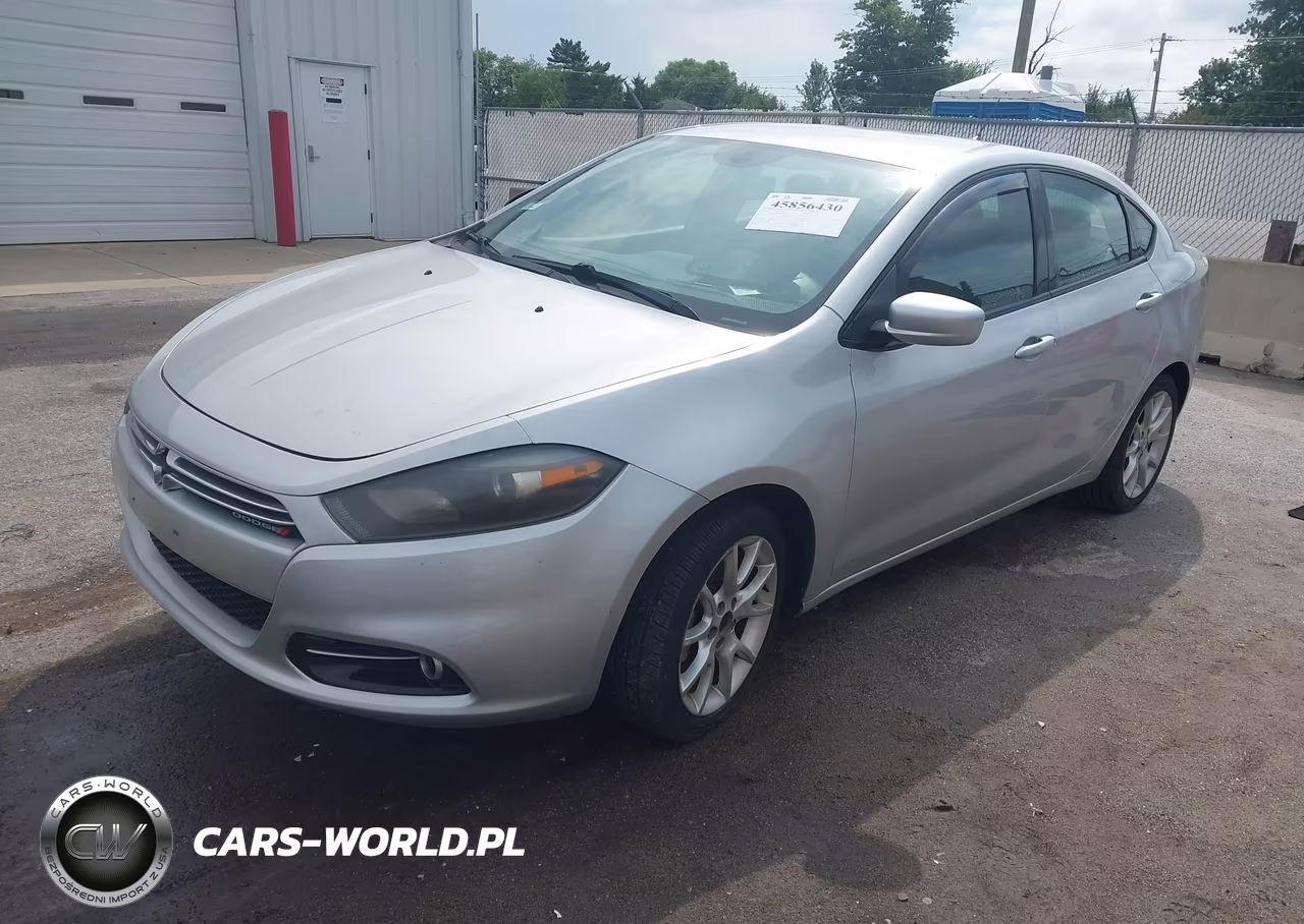 2013 Dodge Dart Sxt VIN:1C3CDFBA2DD307523 - 2