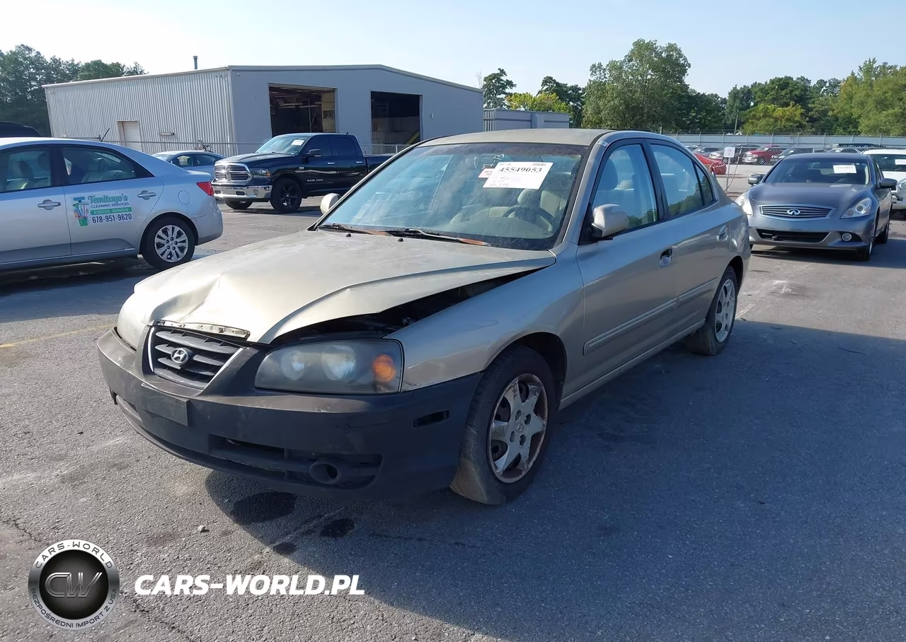 2006 Hyundai Elantra Gls-Limited VIN:KMHDN46D46U341984 - 2