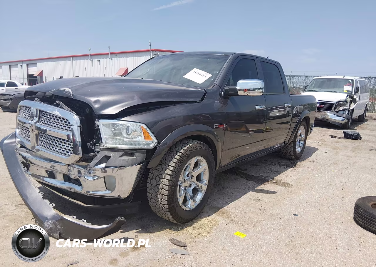 2017 RAM 1500 LARAMIE VIN:1C6RR7NM4HS522039 - 2