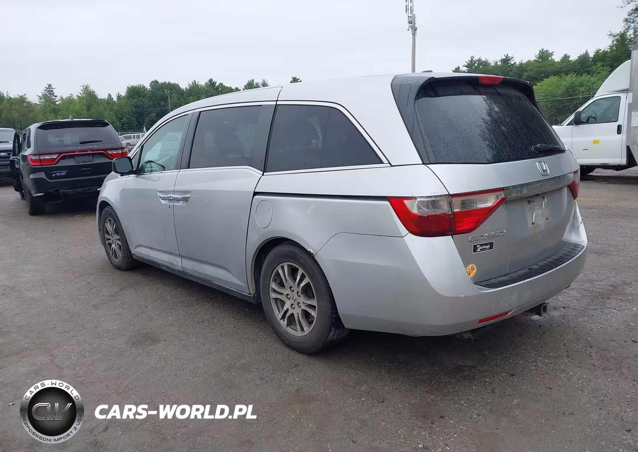 2012 Honda Odyssey Ex-L VIN:5FNRL5H64CB139655 - 3