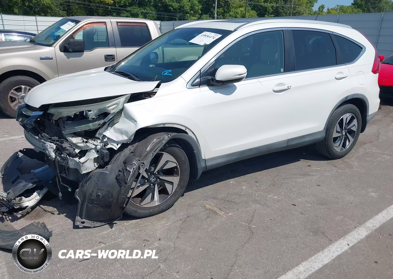 2015 Honda Cr-V Touring VIN:5J6RM3H97FL020358 - 2