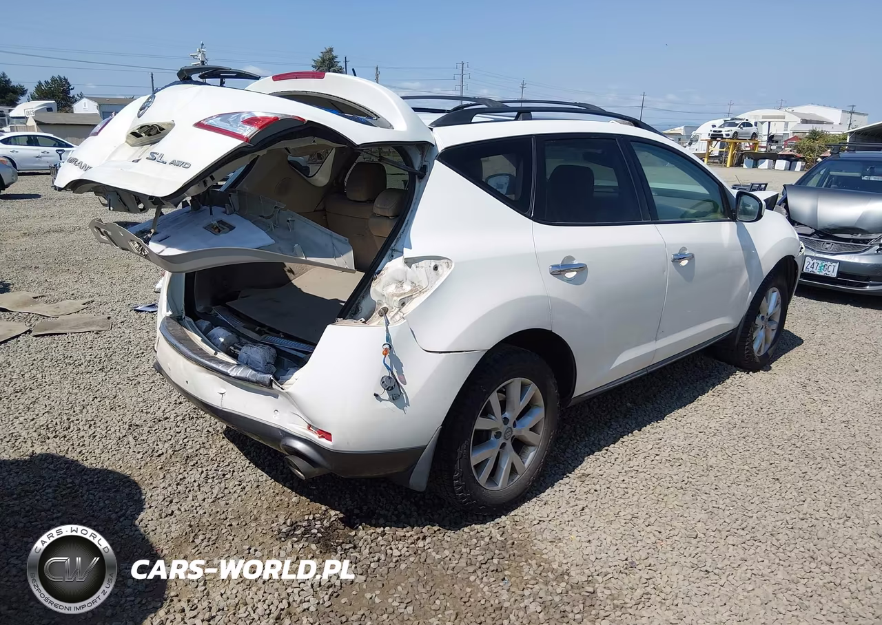 2011 Nissan Murano Sl VIN:JN8AZ1MW4BW176214 - 4