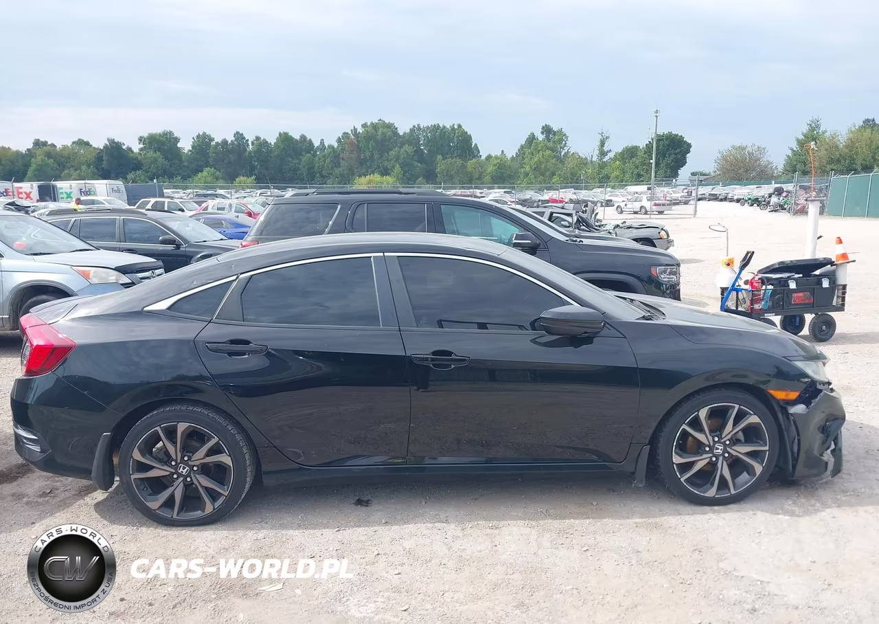 2019 Honda Civic Sport VIN:2HGFC2F88KH605913 - 14