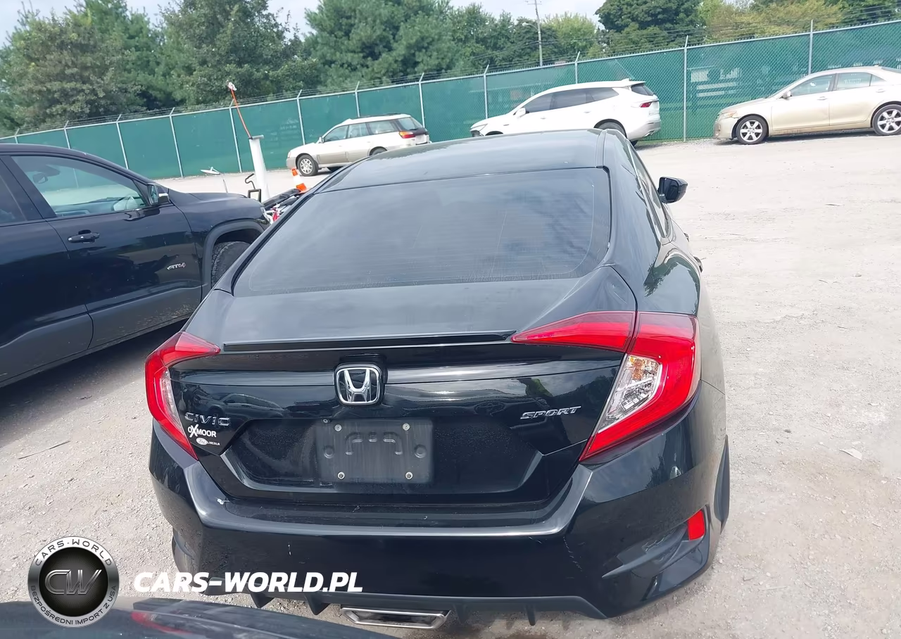 2019 Honda Civic Sport VIN:2HGFC2F88KH605913 - 17