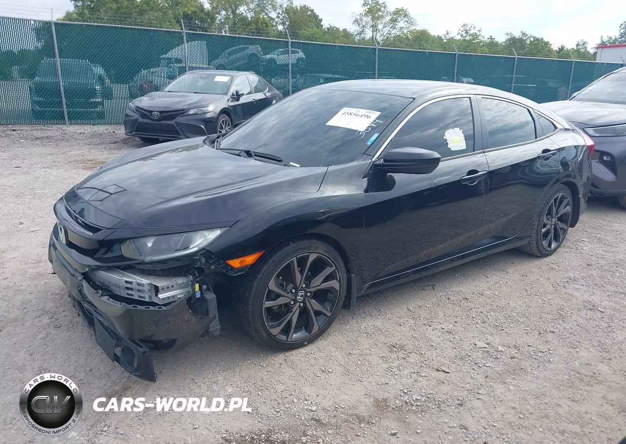 2019 Honda Civic Sport VIN:2HGFC2F88KH605913 - 2