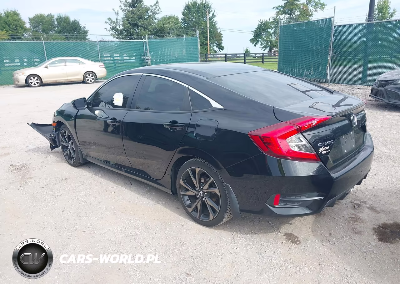 2019 Honda Civic Sport VIN:2HGFC2F88KH605913 - 3
