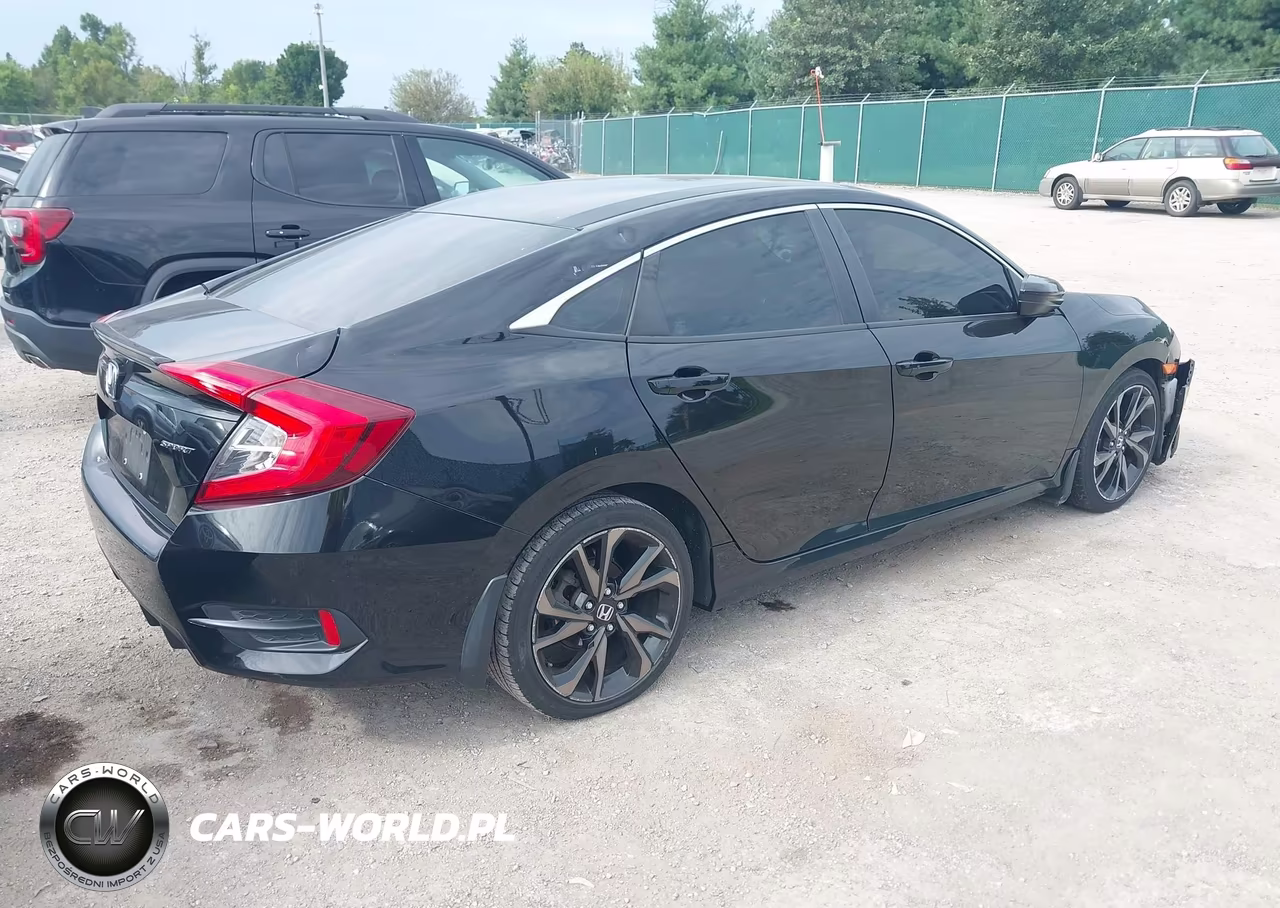 2019 Honda Civic Sport VIN:2HGFC2F88KH605913 - 4