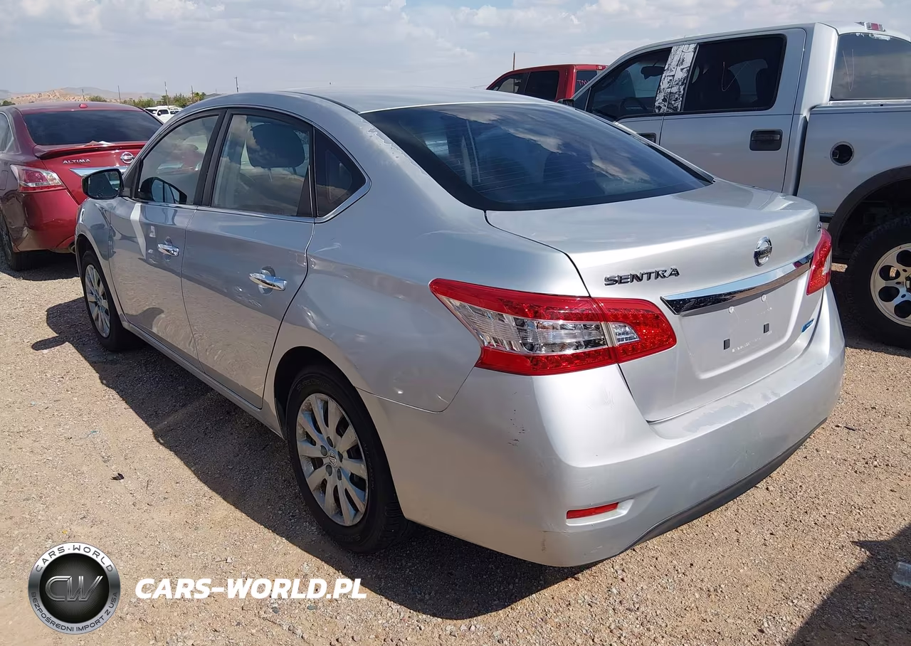 2014 Nissan Sentra Fe+ S-Fe+ Sv-S-Sl-Sr-Sv VIN:3N1AB7AP3EY215441 - 3
