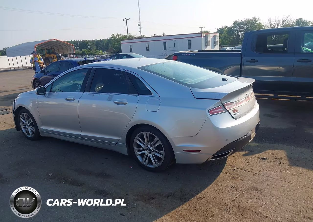 2014 Lincoln Mkz Hybrid VIN:3LN6L2LU4ER821228 - 3