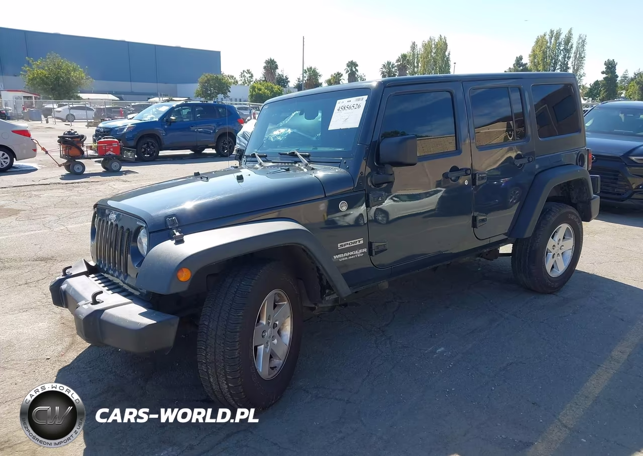 2017 Jeep Wrangler Unlimited Sport VIN:1C4BJWDG9HL520255 - 2
