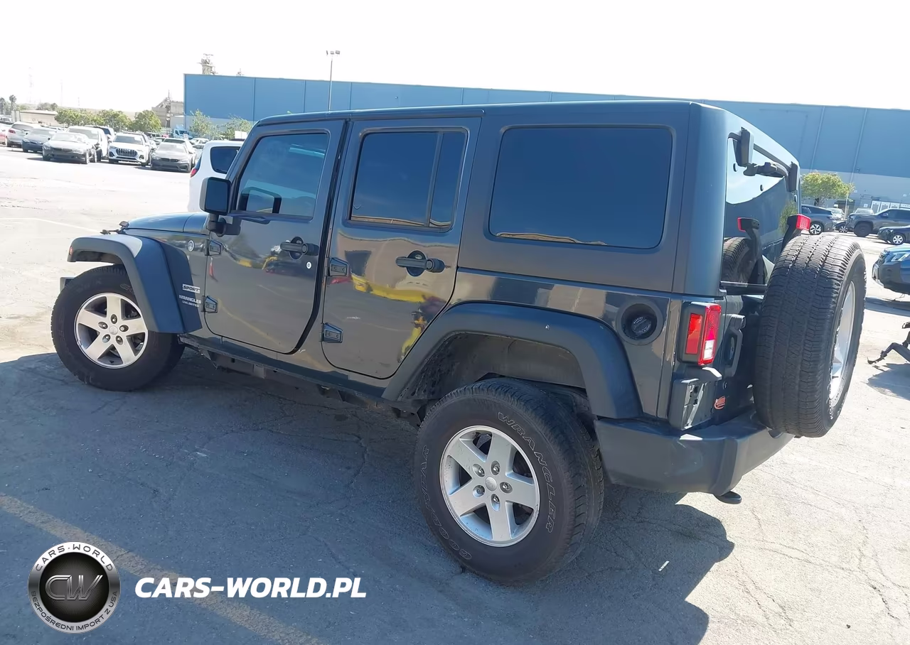 2017 Jeep Wrangler Unlimited Sport VIN:1C4BJWDG9HL520255 - 3