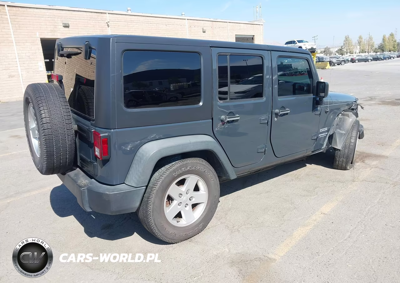 2017 Jeep Wrangler Unlimited Sport VIN:1C4BJWDG9HL520255 - 4