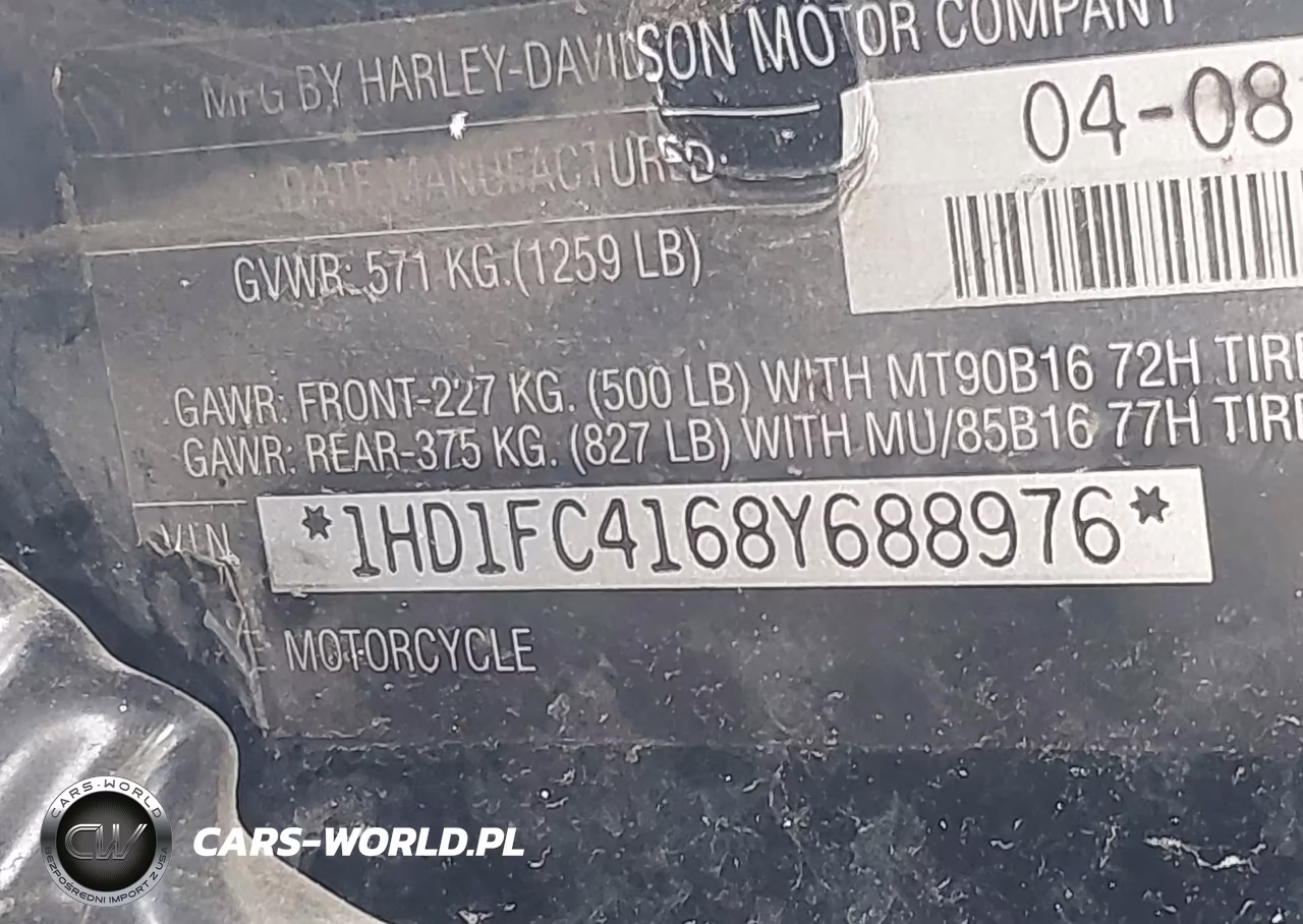 2008 Harley-Davidson Flhtcui VIN:1HD1FC4168Y688976 - 10