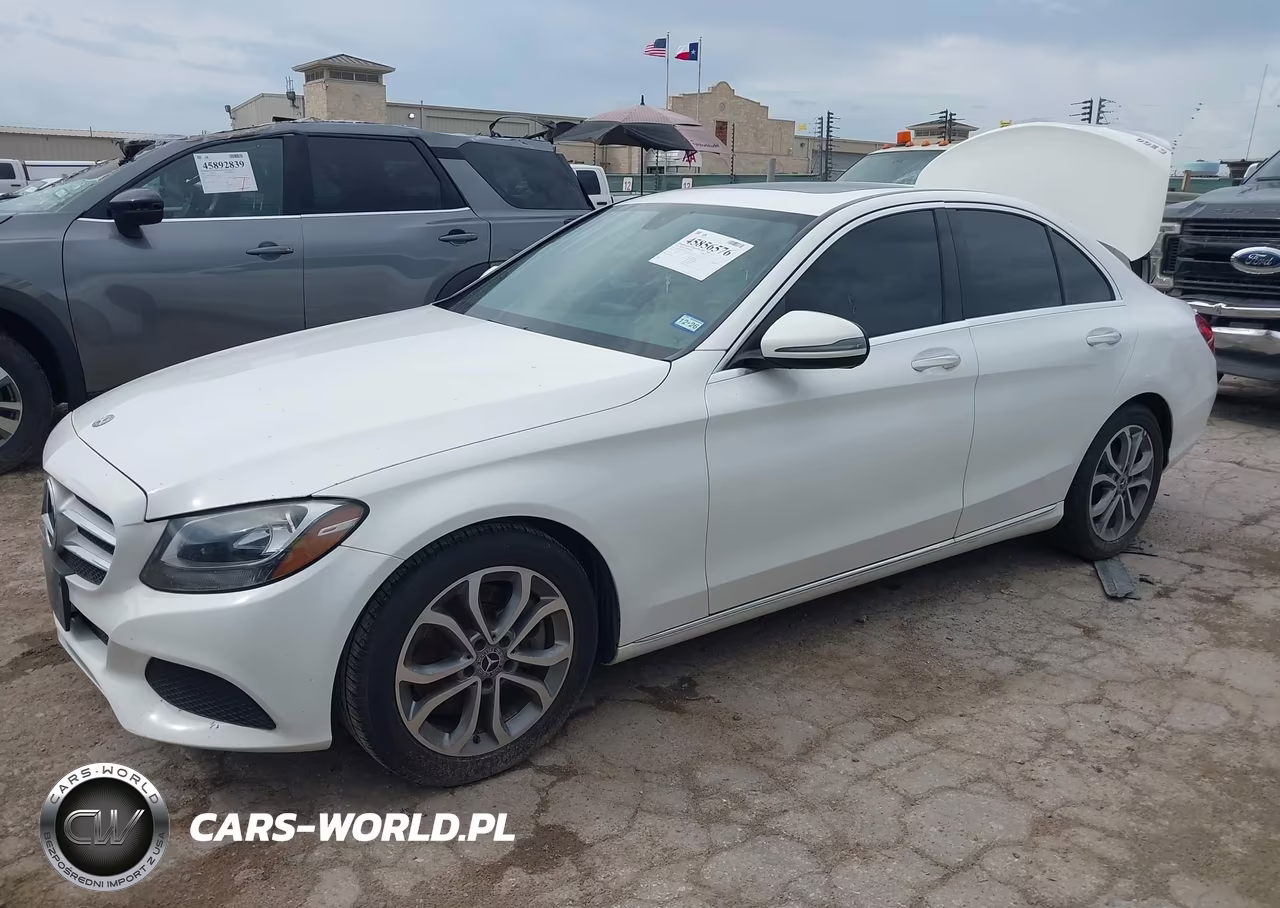 2018 Mercedes-Benz C 300 VIN:55SWF4JB5JU269127 - 2