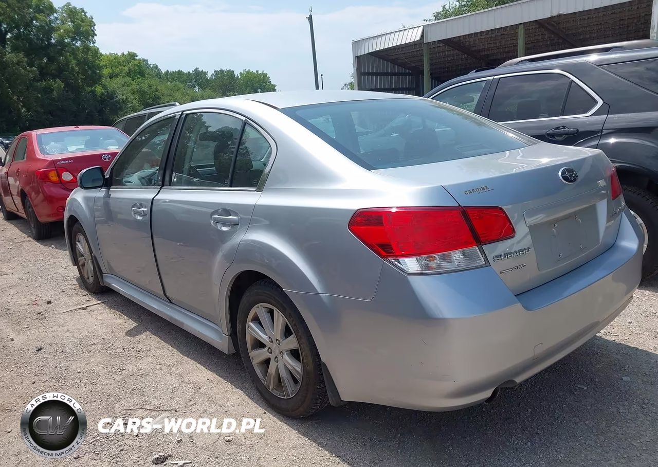 2012 Subaru Legacy 2.5I VIN:4S3BMCA69C3036256 - 3