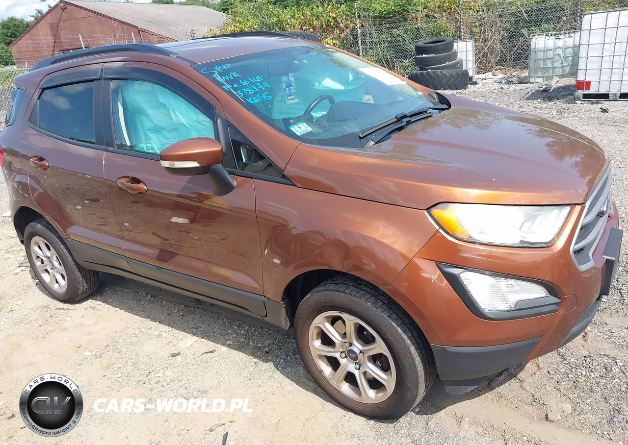 2019 Ford Ecosport Se VIN:MAJ6S3GL4KC257353 - 1