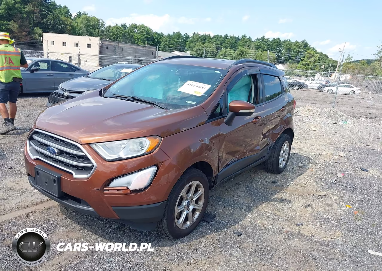 2019 Ford Ecosport Se VIN:MAJ6S3GL4KC257353 - 2