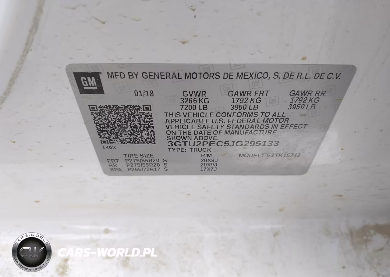 2018 GMC Sierra 1500 Denali VIN:3GTU2PEC5JG295133 - 9