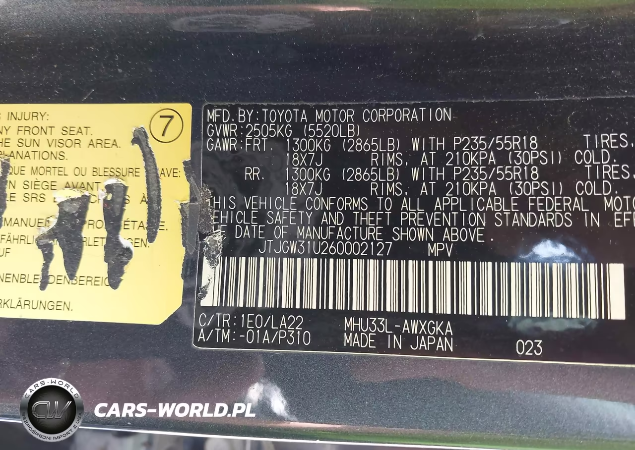 2006 Lexus Rx 400H VIN:JTJGW31U260002127 - 9