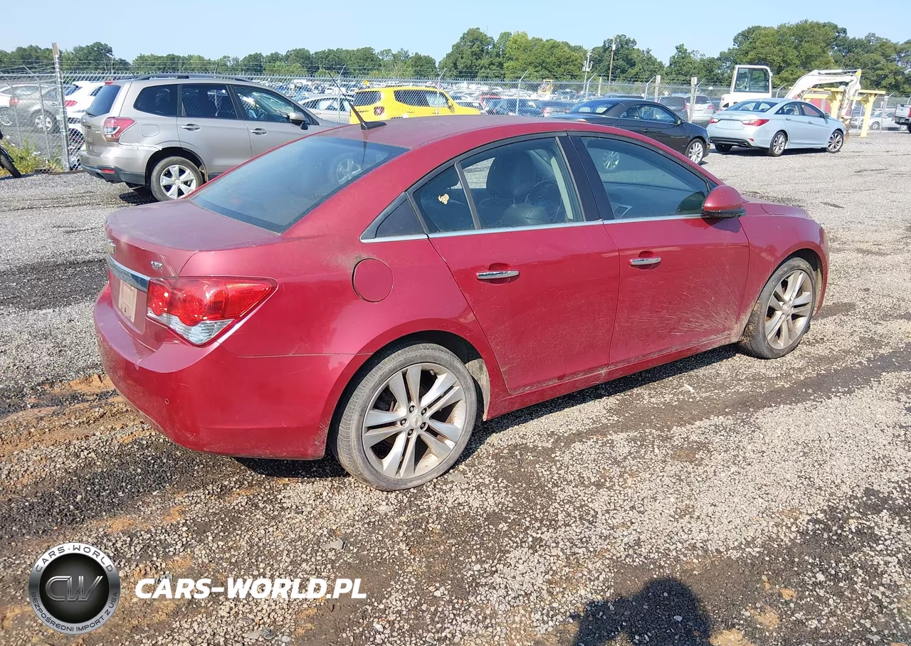2011 Chevrolet Cruze Ltz VIN:1G1PH5S96B7286763 - 4