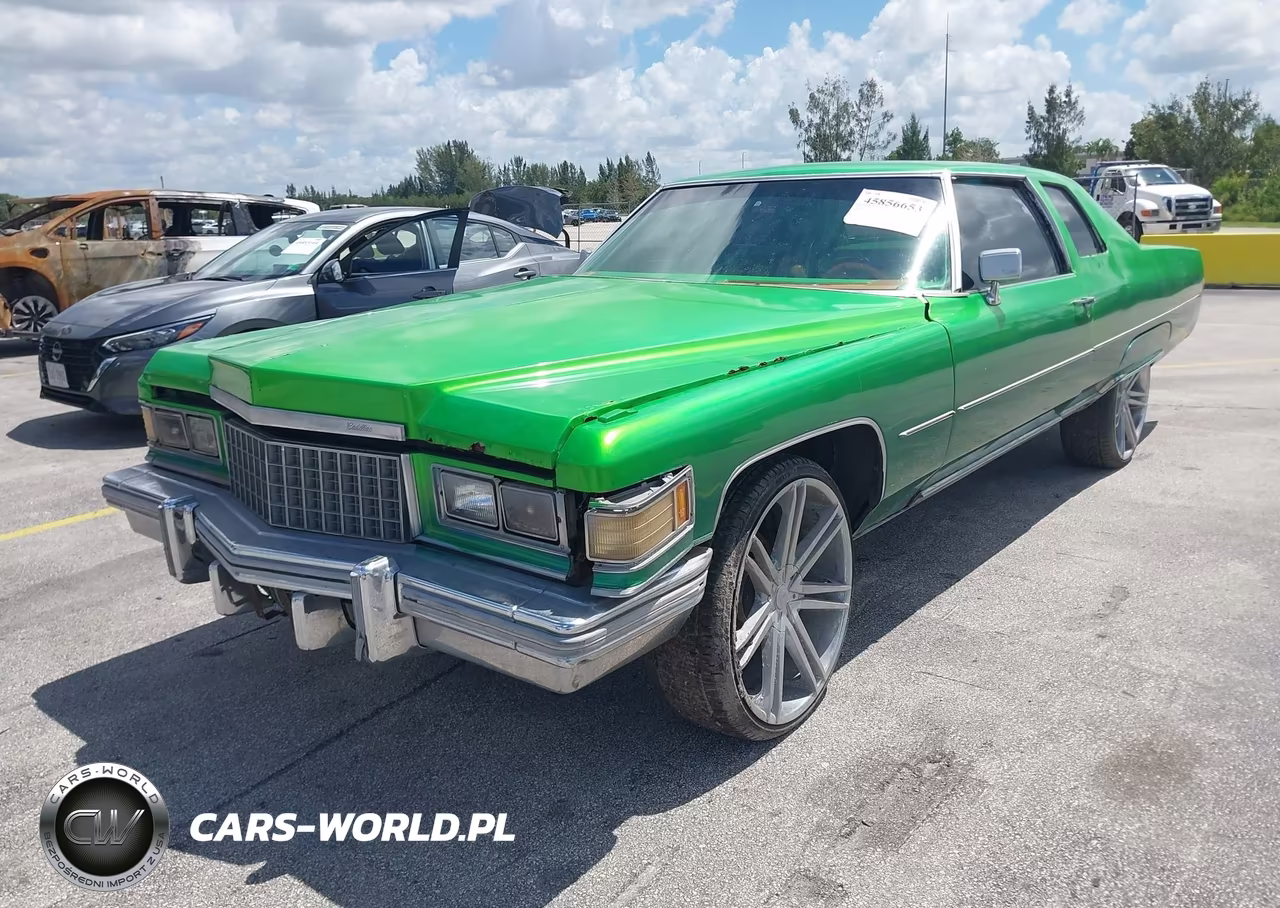 1976 Cadillac Deville VIN:6D47S6E629582 - 2