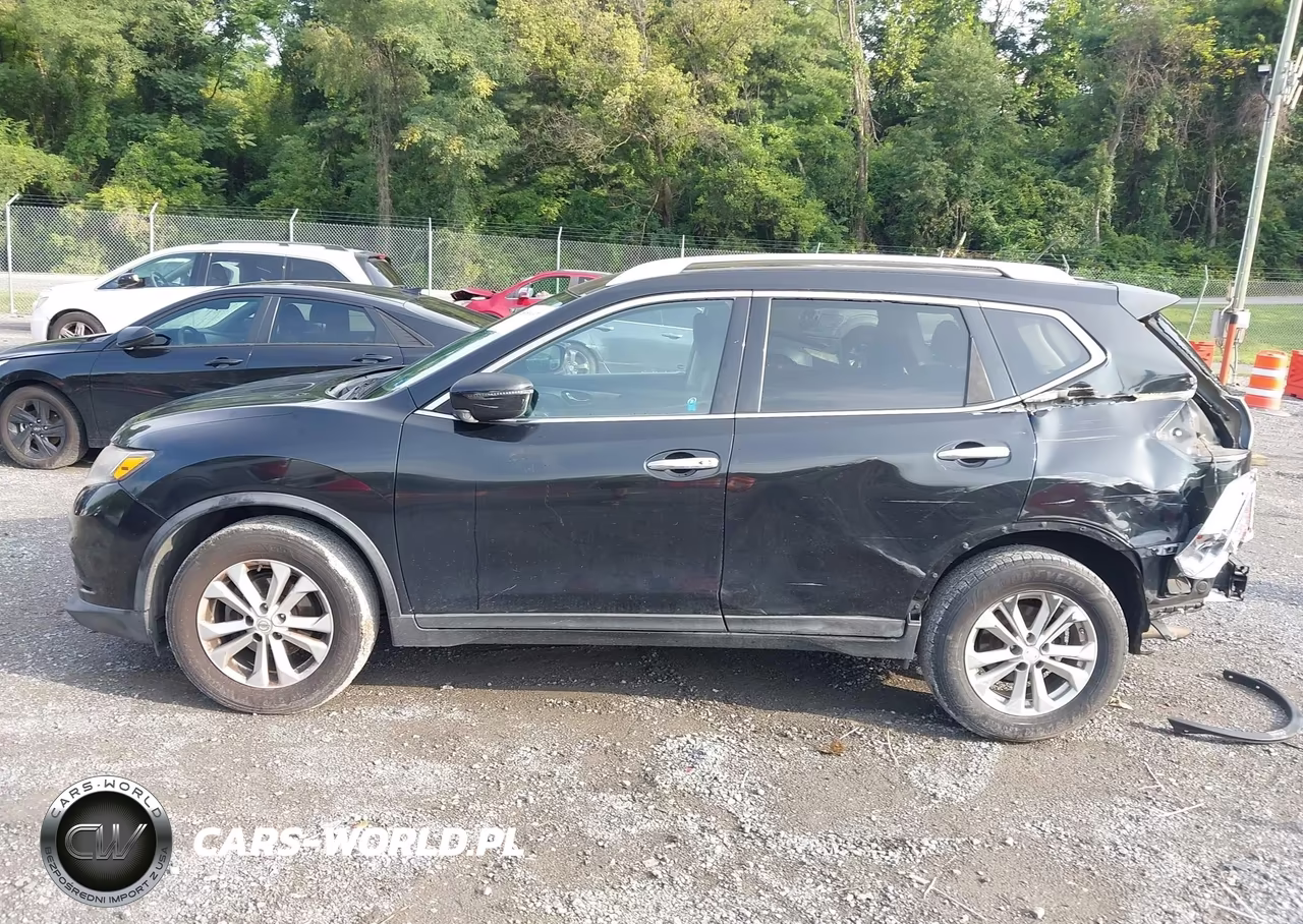 2016 Nissan Rogue Sv VIN:KNMAT2MTXGP646143 - 14